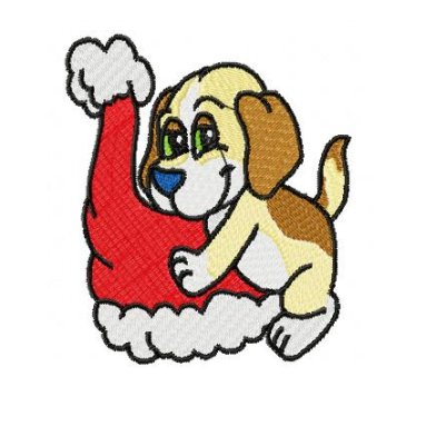 Christmas Beagles - Click Image to Close